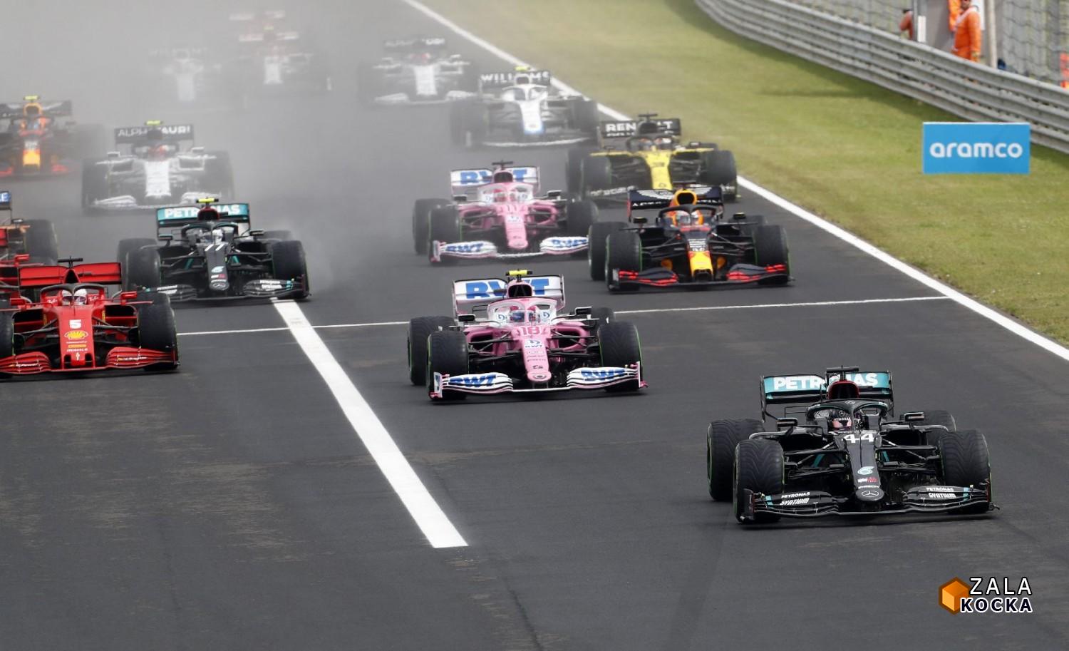 F1 – Hamilton nyolcadszor nyert a Hungaroringen