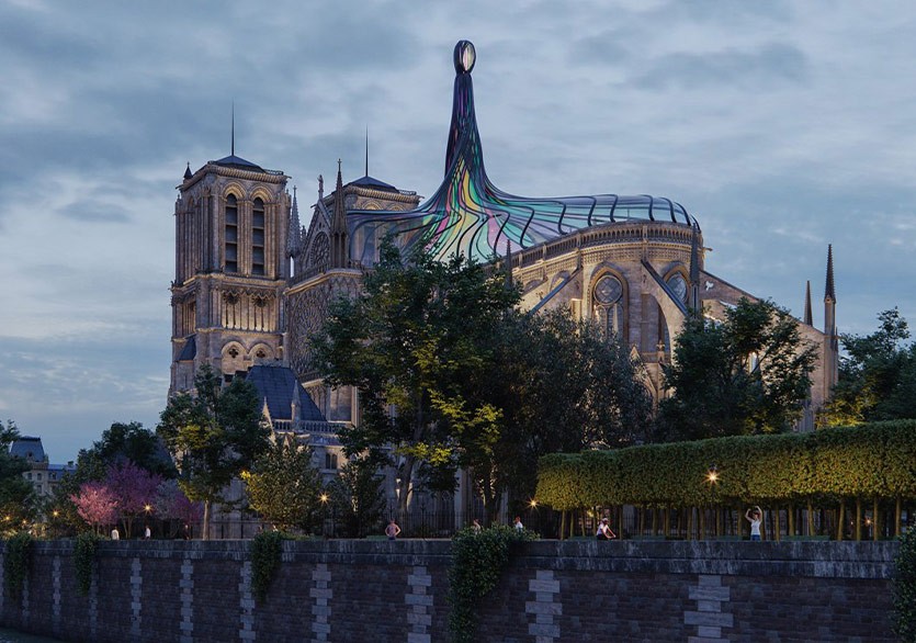 Ámulatba ejtő a Notre-Dame helyreállítási terve