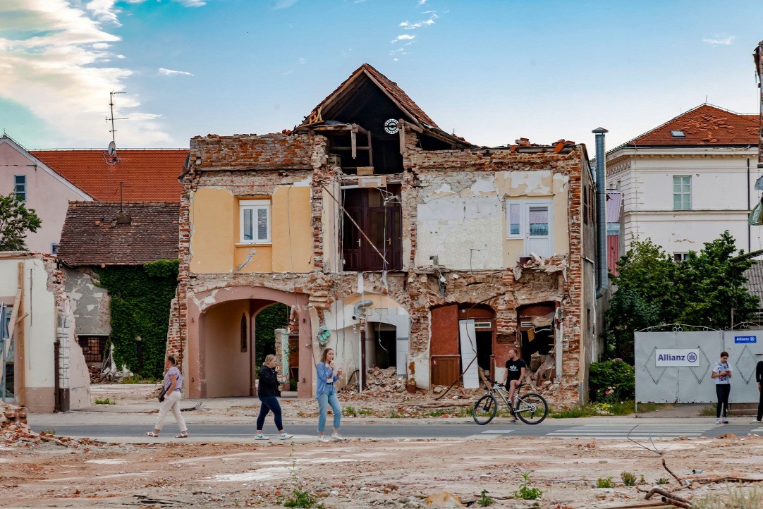 Ismét földrengés rázta meg Horvátország középső részét