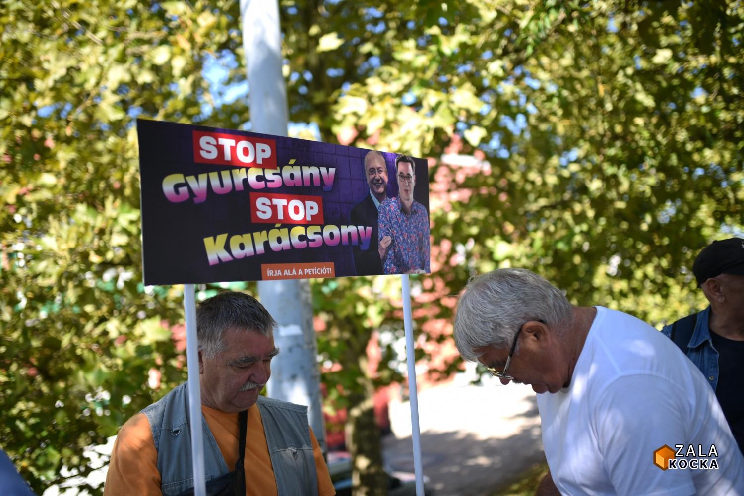 Már több mint 200 ezren írták alá a Stop Gyurcsány/Stop Karácsony! petíciót