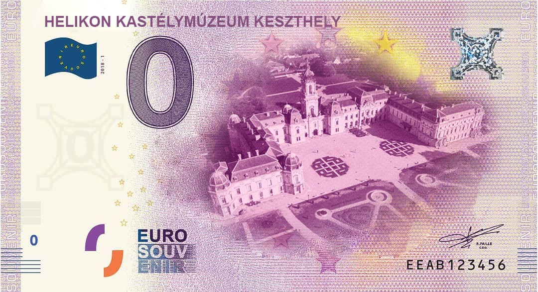 A keszthelyi Festetics-kastély lesz az eurós bankjegyen