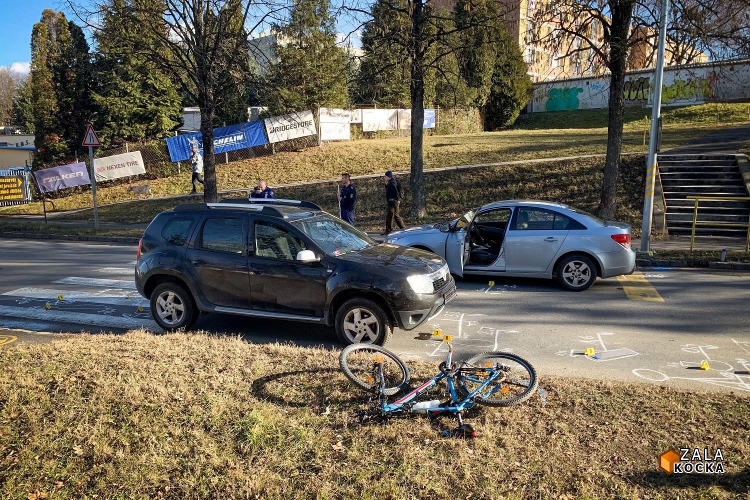 83 éves sofőr ütötte el a kerékpárját toló fiút