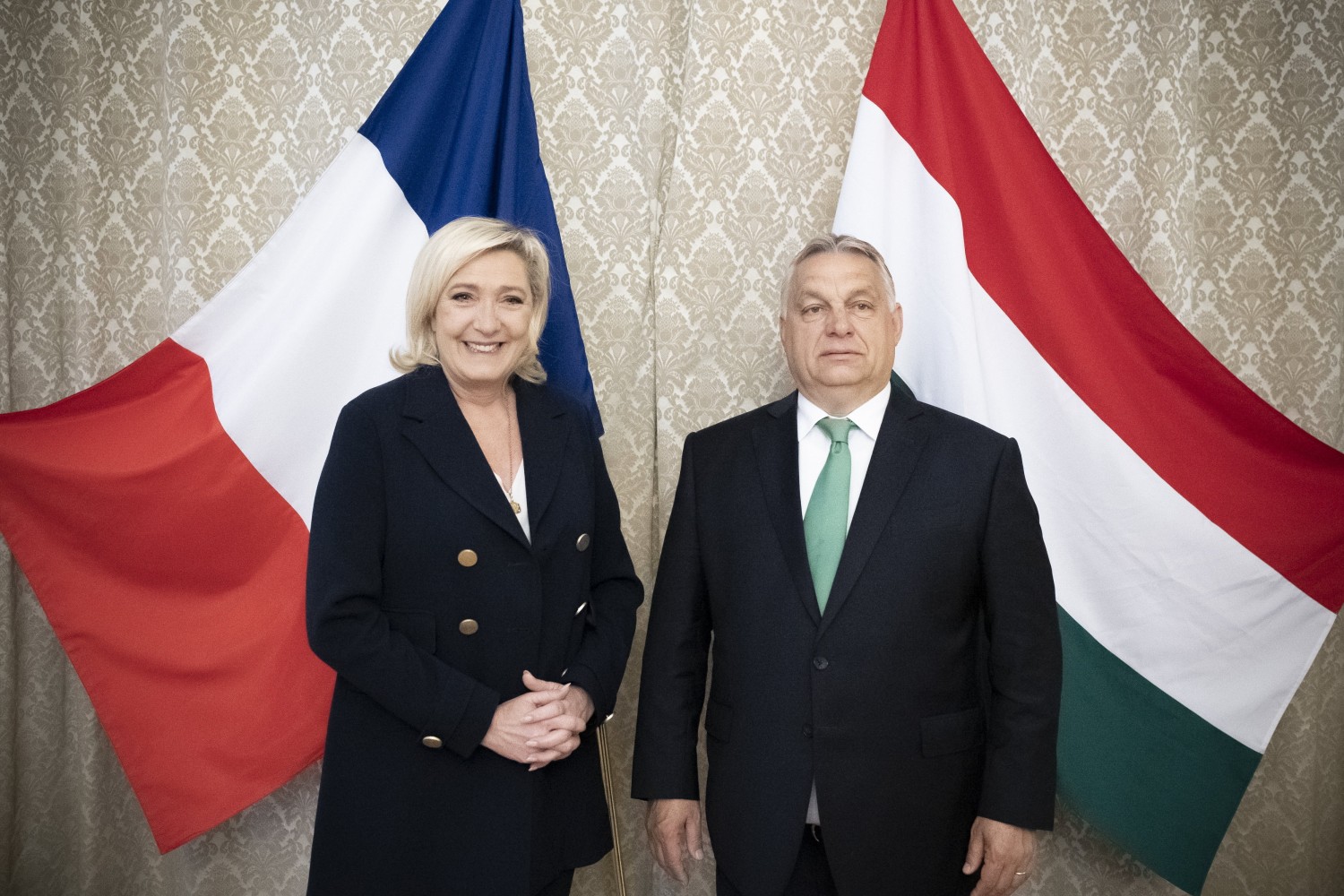 Orbán Viktor találkozója Marine Le Pennel: meg kell védeni az európai embereket