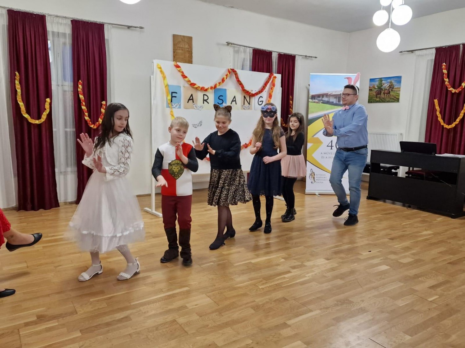 Farsangi program a letenyei zeneiskolában