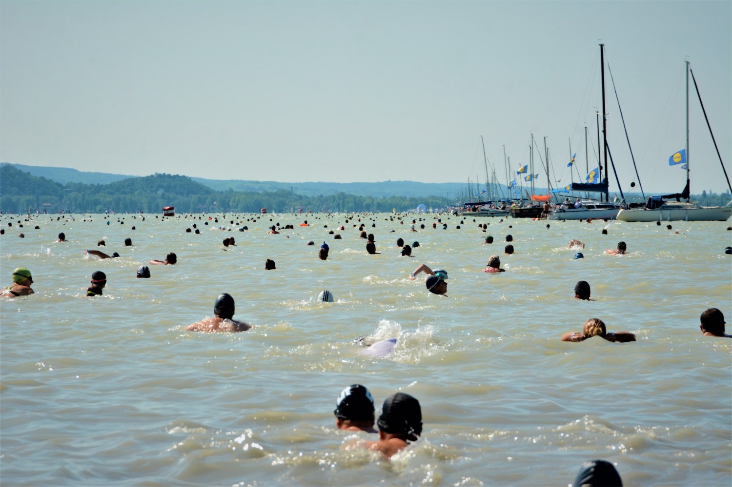 Több mint tízezer indulóra számítanak a Balaton-átúszás szervezői