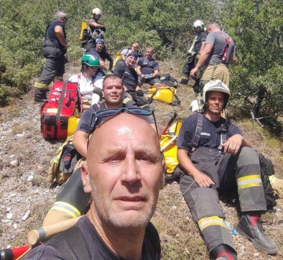  Észak-Macedóniában küzdött a lángokkal a zalai tűzoltó